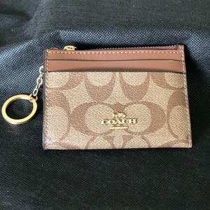 Coach Wallet with Key Chain